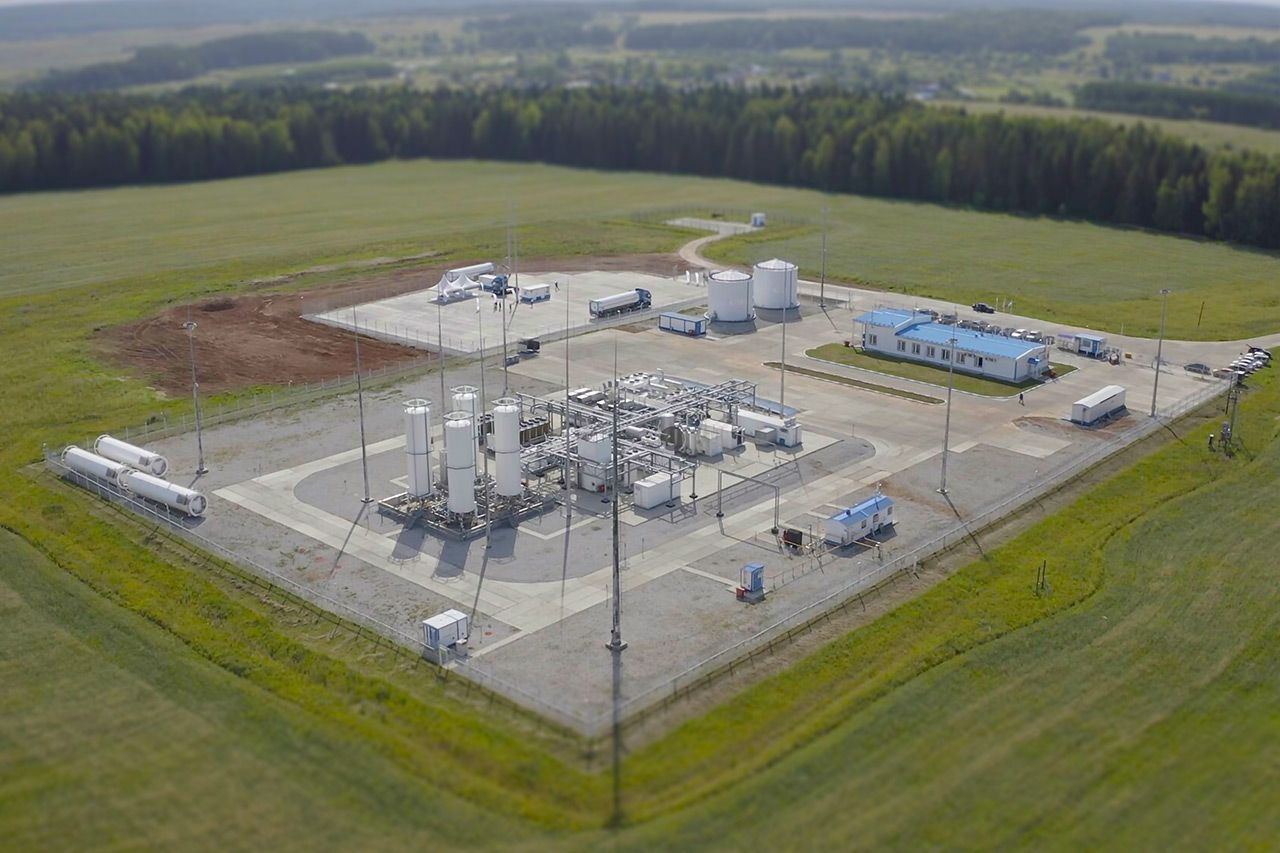 Начал работу первый в Пермском крае криогенный топливозаправочный пункт ООО «Газпром СПГ технологии»