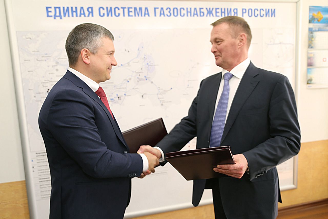 Подписано Соглашение о сотрудничестве компаний «Газпром СПГ технологии» и «Газпром добыча Иркутск».