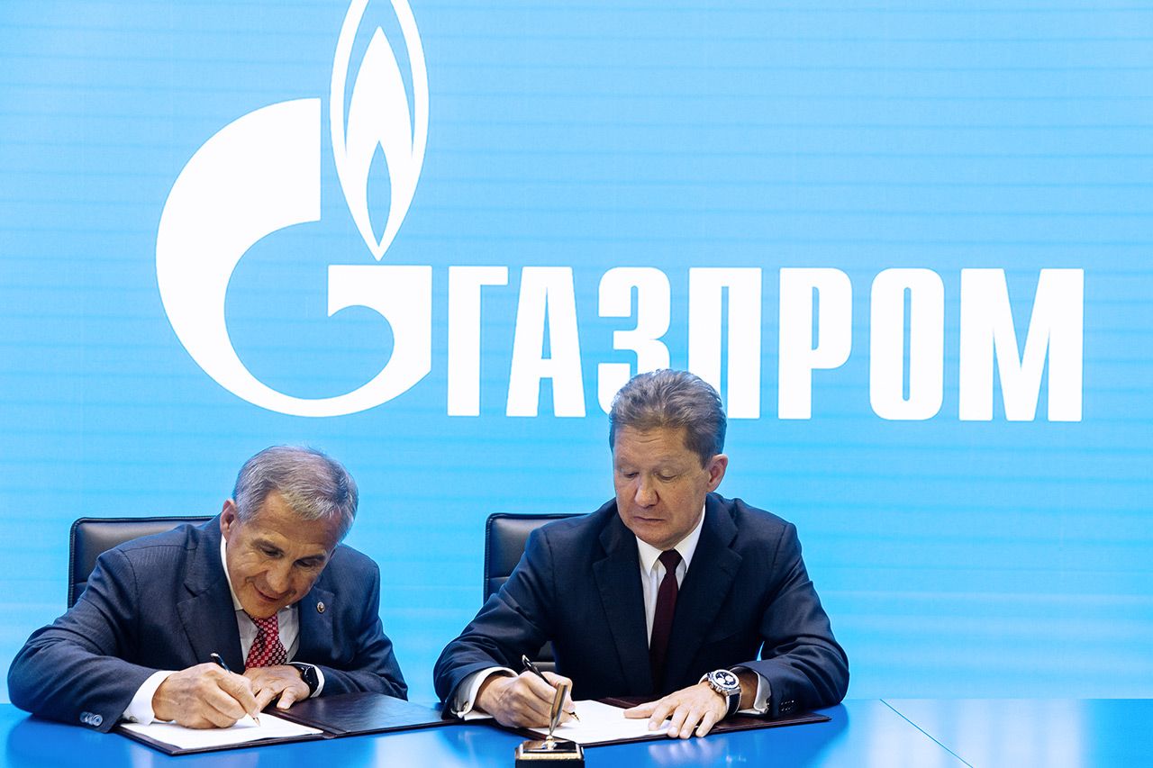 Подписаны соглашения по расширению использования природного газа в качестве моторного топлива.